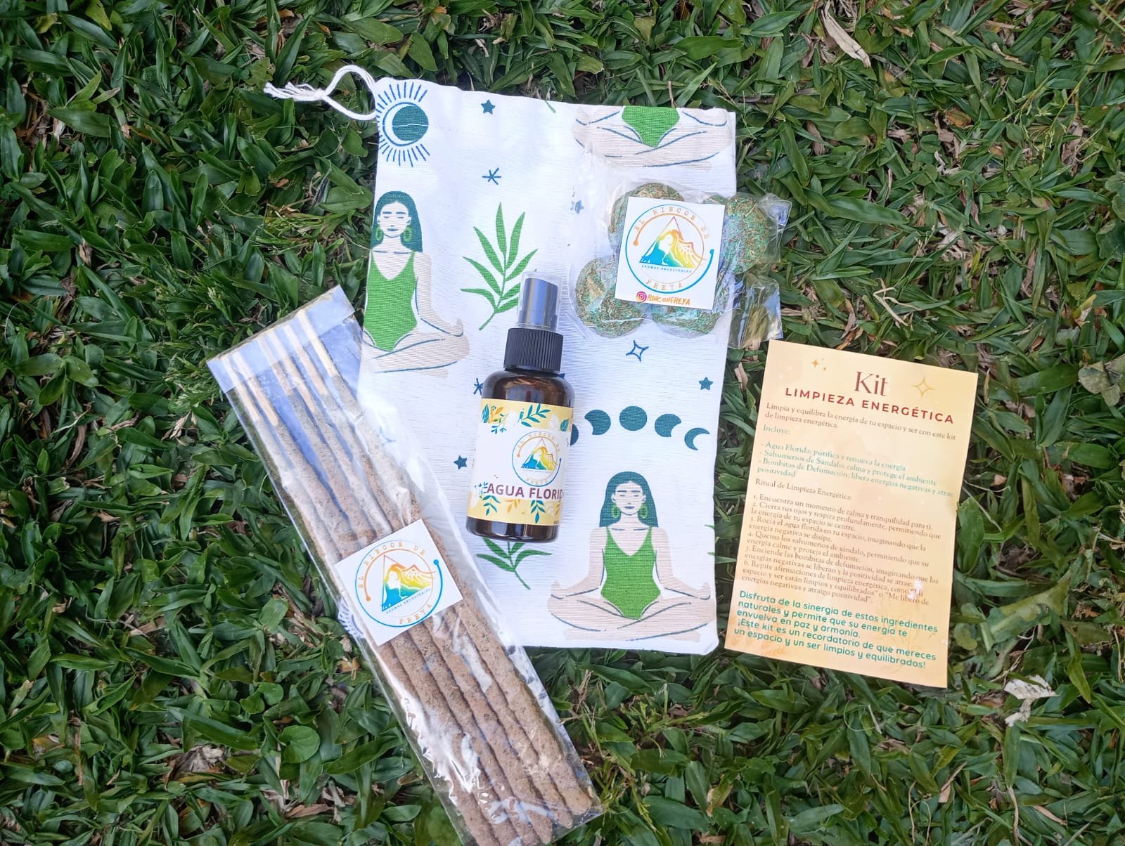 Kit "Limpieza Energética" – Purifica y Renueva Tus Espacios - Foto producto Rincón de Freya