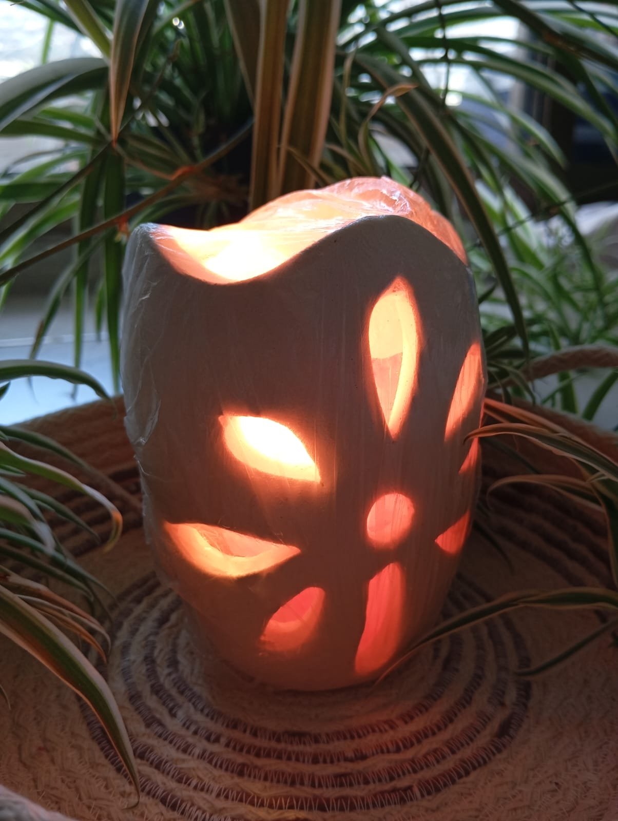 Lámpara de Sal - Foto producto Rincón de Freya